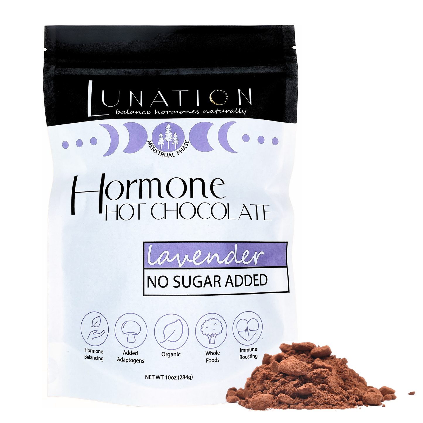 Lavender | Menstrual Phase 1 | Hormone Hot Chocolate