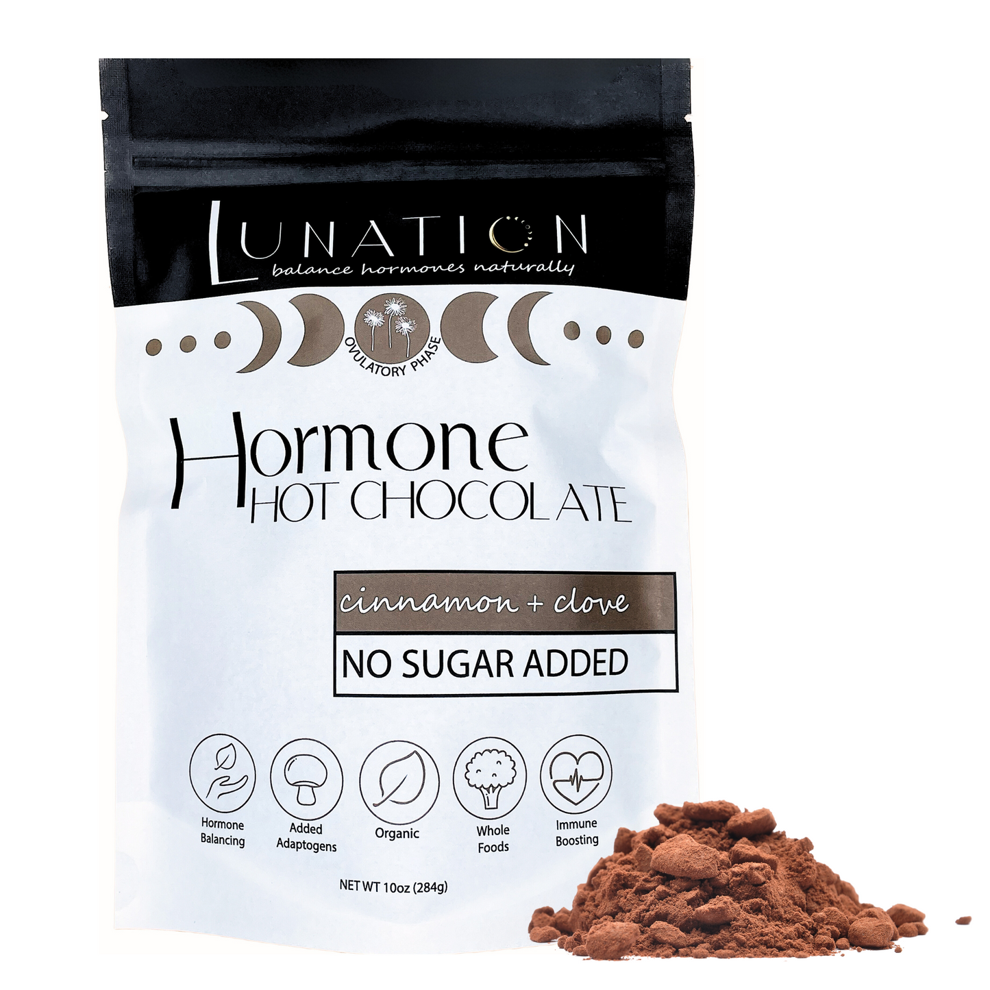 Cinnamon + Clove | Ovulatory Phase 3 | Hormone Hot Chocolate